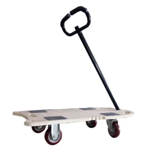 Wholesale Four Wheels Heavy Duty Platform Plywood Moving Dolly Skate Cart with Handle WL-D8036