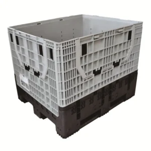 Wholesale Transport Load 1000kgs Recycled HPDE Foldable Plastic Moving Pallet Crate Bin WL-PB1210FA
