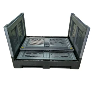 Wholesale Recycled Materials Foldable Plastic Moving Pallet Box With Remove Lid WL-PB1210FF