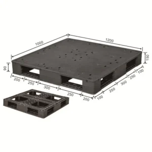 Wholesale Square Shaped Flat Plastic Pallet WL-PBTZ