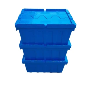 Wholesale Moving Plastic Stackable and Nestable Storage Transport Relocate Box WL-450
