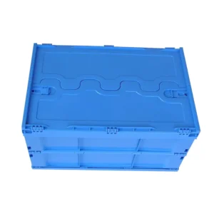 Wholesale Colorful Storage Bin with Lid Plastic Material Foldable Crate Box WL-F330