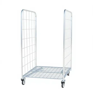 Wholesale 2 Sides Metal Tool Foldable Roll Cage Cart WL-R002