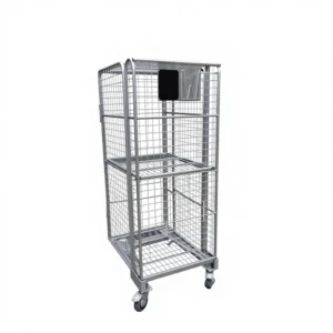 Wholesale 4 Sides Metal Tool Foldable Roll Cage Cart WL-R006