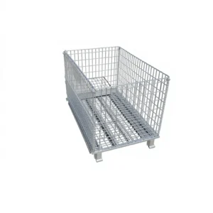 Wholesale Heavy Duty Foldable Warehouse Storage Iron Cage WL-WCR001